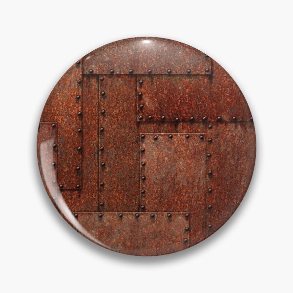 Item preview, Riveted rusty sheet metal designed and sold by Michael Pulley.