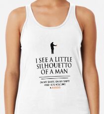Camiseta de tirantes para mujer Camiseta divertida del mango