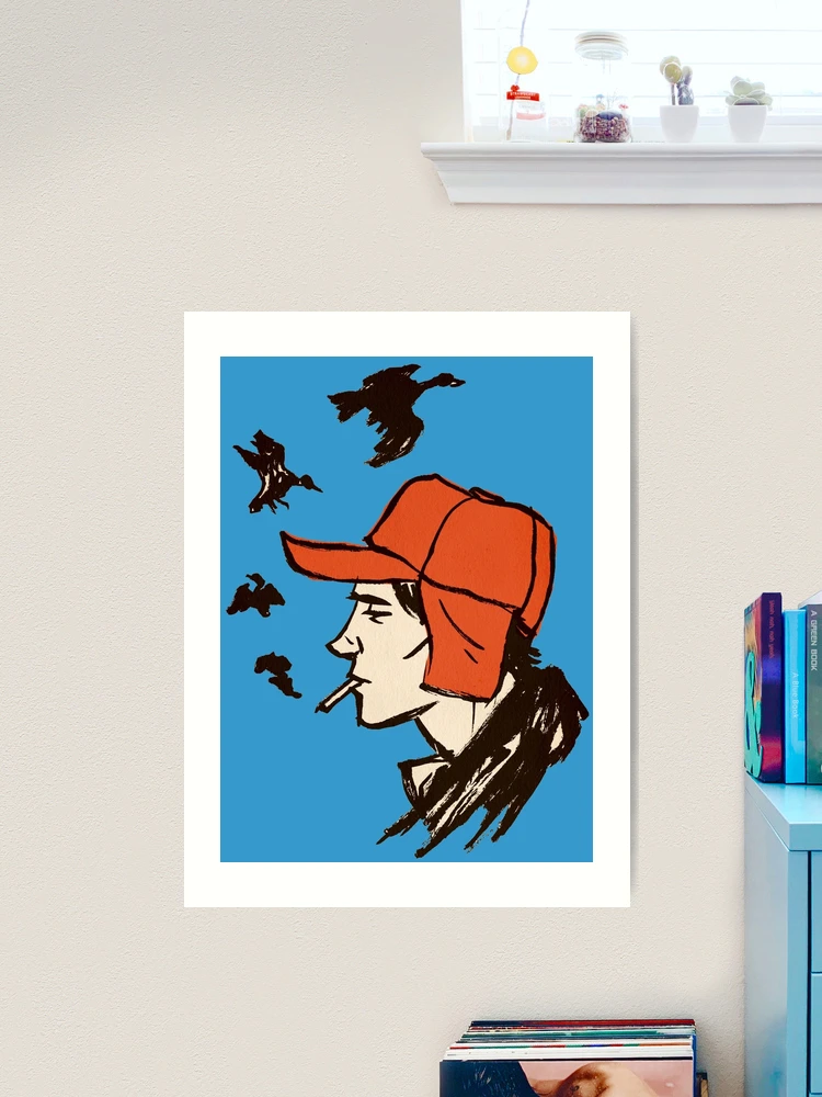 Holden Caulfield,  I'd just be the catcher in the rye and all Art Board  Print for Sale by mindesigner