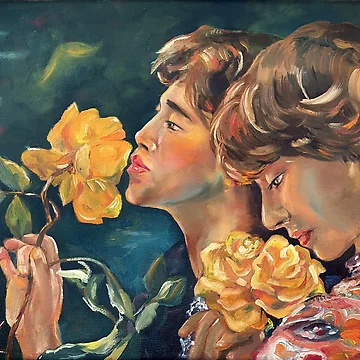 Artwork thumbnail, Four Roses study by Latira-Limens