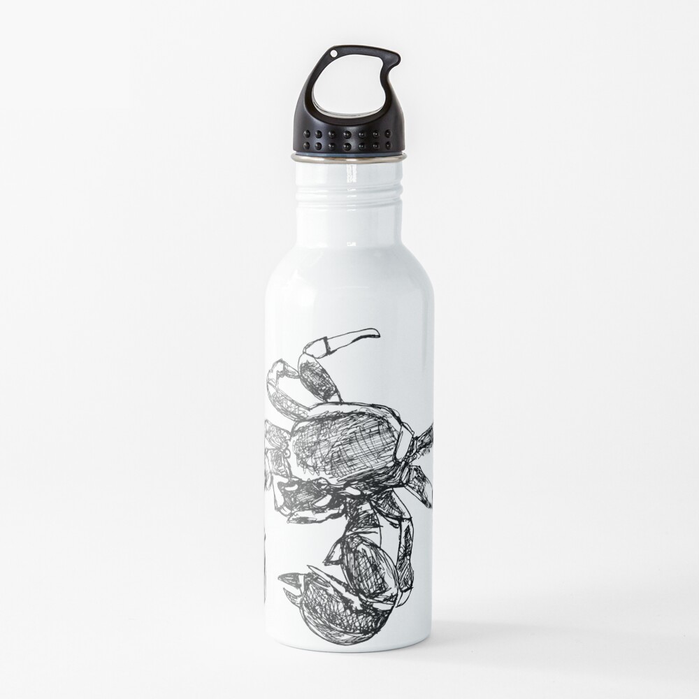 Maria the Crab Water Bottle