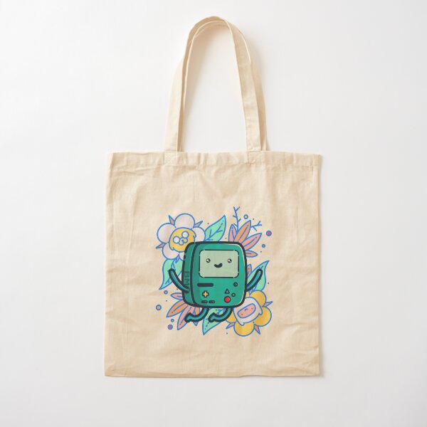 Adventure Time - Super Cute BMO! Cotton Tote Bag