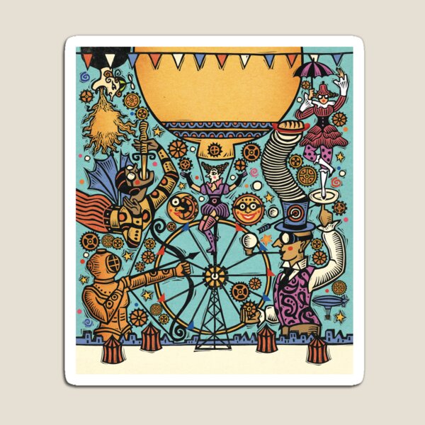 Waterloo Busker Carnival 2015 Magnet