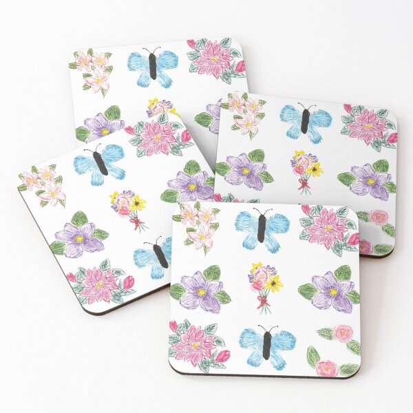 Item preview, Flowers and Butterflies designed and sold by terryleila.