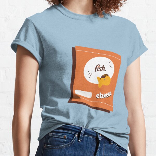 sorta blasted fish shirt