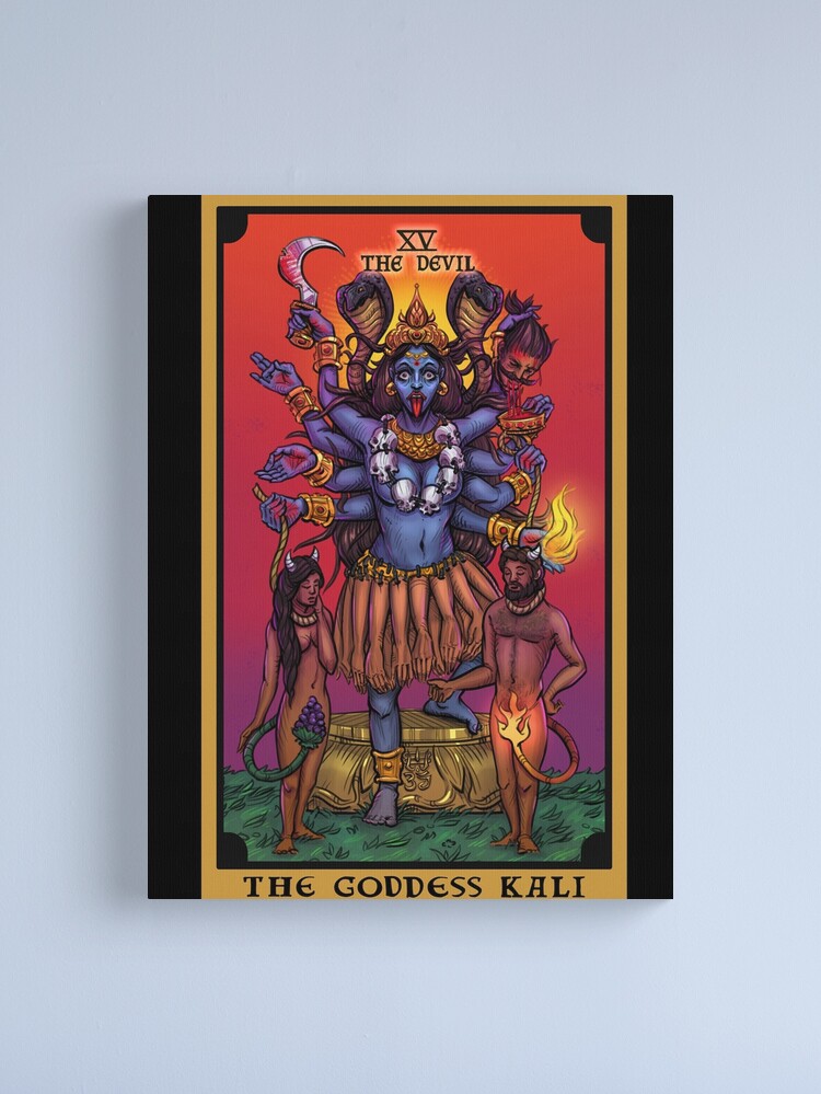 The Goddess Kali The Devil Tarot Card
