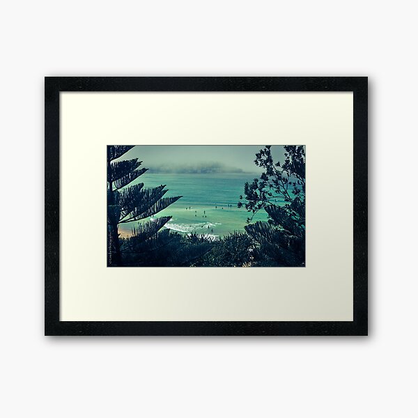 Vintage Bondi Framed Art Print