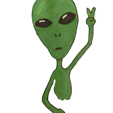 Artwork thumbnail, Alien by dancingbubbles
