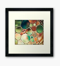 PASTEL ABSTRACTION Framed Print
