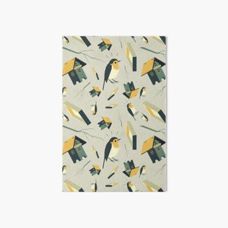Flying Birdhouse (Pattern) Galeriedruck