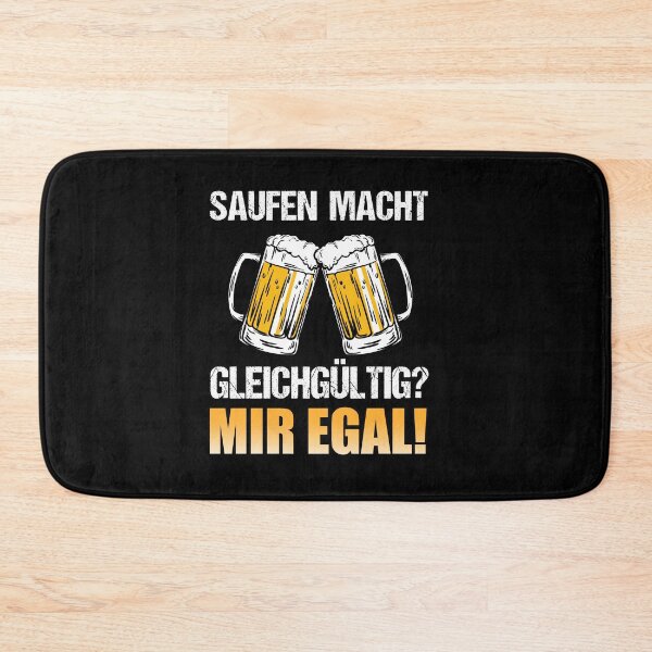 Artikelvorschau, Bier Saufen Alkohol Party Besaufen Spruch entworfen und verkauft von JonasDesign.