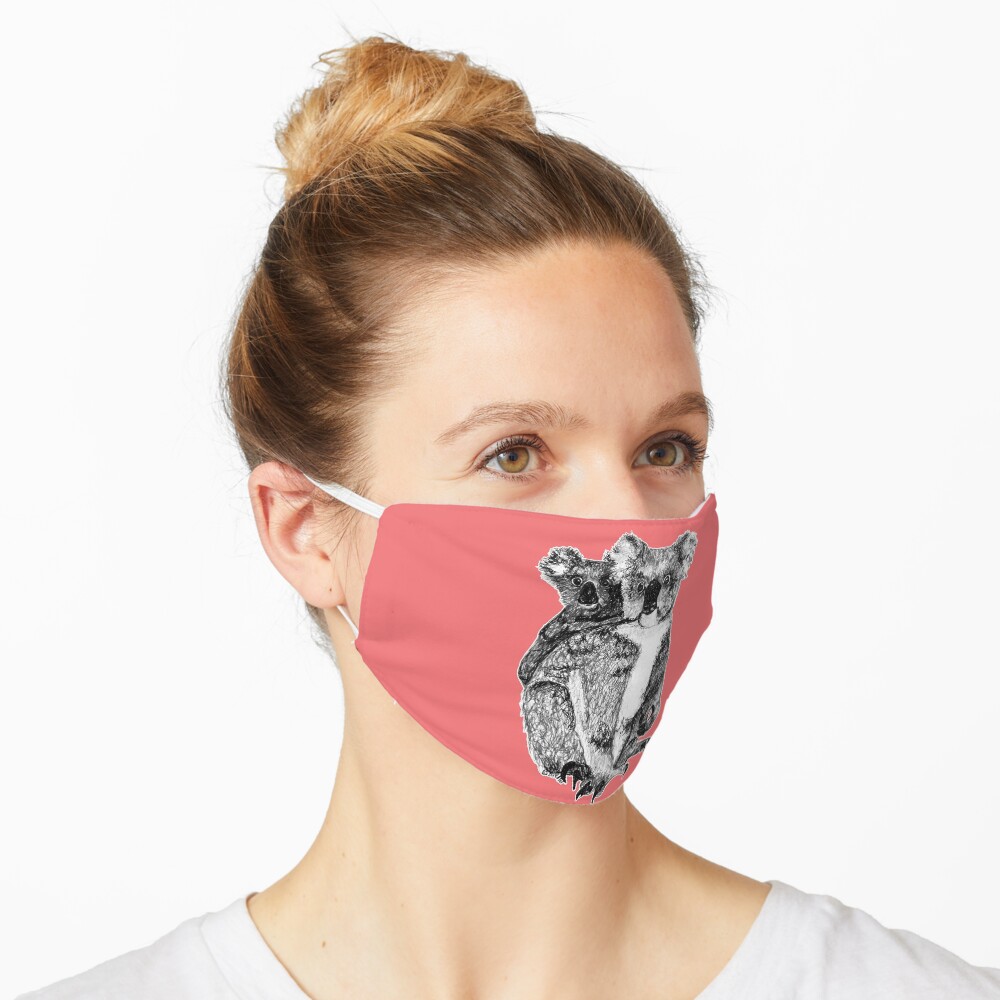 Mumma Lee Koala and Baby Fraser Mask