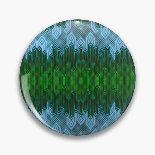 Item preview, Stripey Minty Winter Art Deco Tartan designed and sold by Michael Pulley.