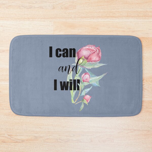 Item preview, SHORT MOTIVATIONAL QUOTE, I can and I will designed and sold by latiendadearyam.