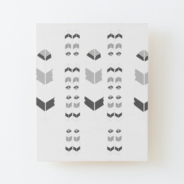 Feathersdesign Wood Mounted Print