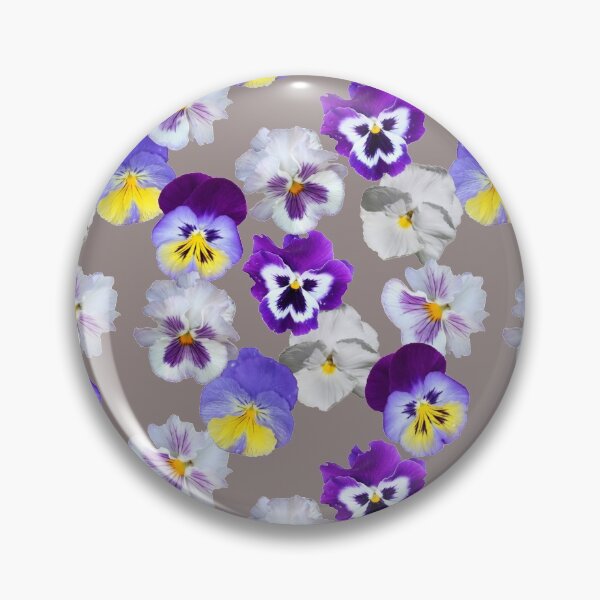 Item preview, Mixed Pastel Pansies - White, Purple and Yellow designed and sold by STHogan2.