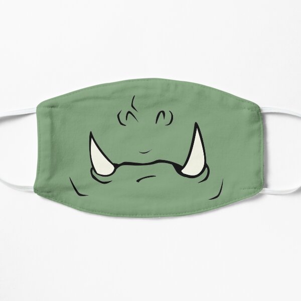 Team Orc - Orc Mouth Tusks Flat Mask