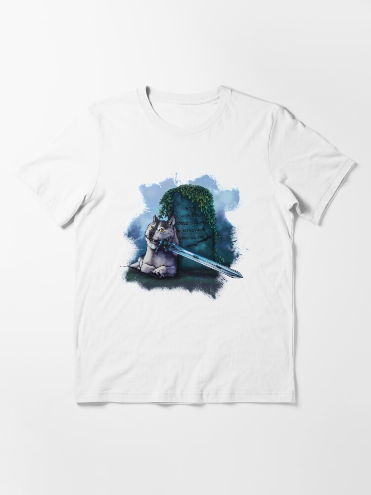 Alternate view of Great Grey Doge Sif Essential T-Shirt