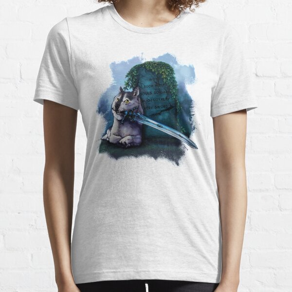 Great Grey Doge Sif Essential T-Shirt