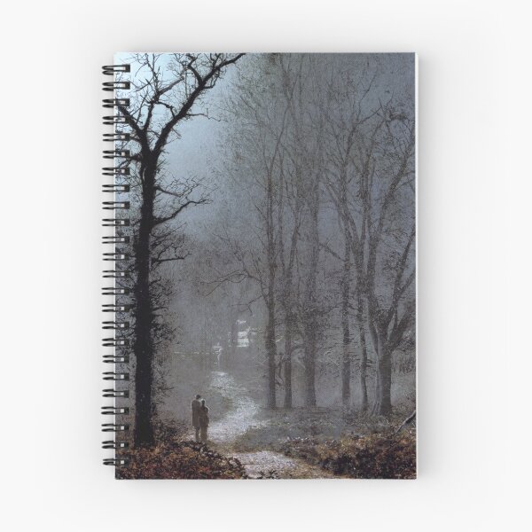 Item preview, John Atkinson Grimshaw - Lovers in a Wood designed and sold by ArtExpression.