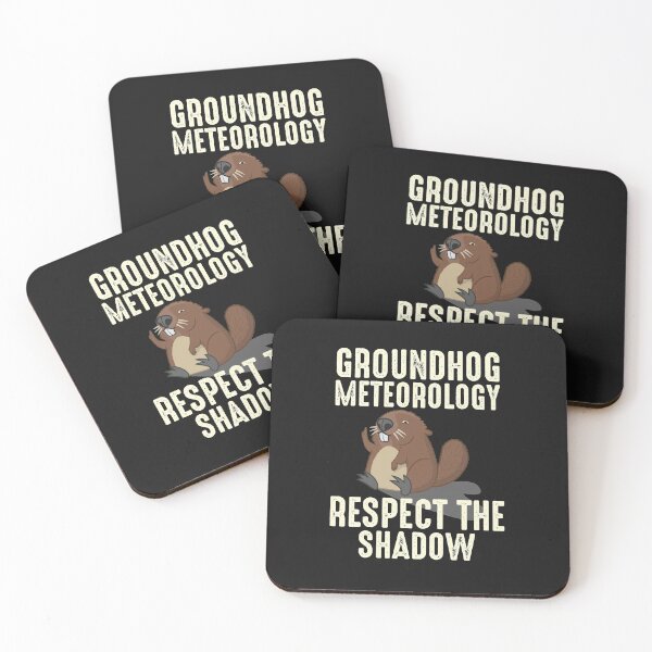 Item preview, Groundhog Meteorology Respect the Shadow Funny Spring Prediction Day designed and sold by alenaz.