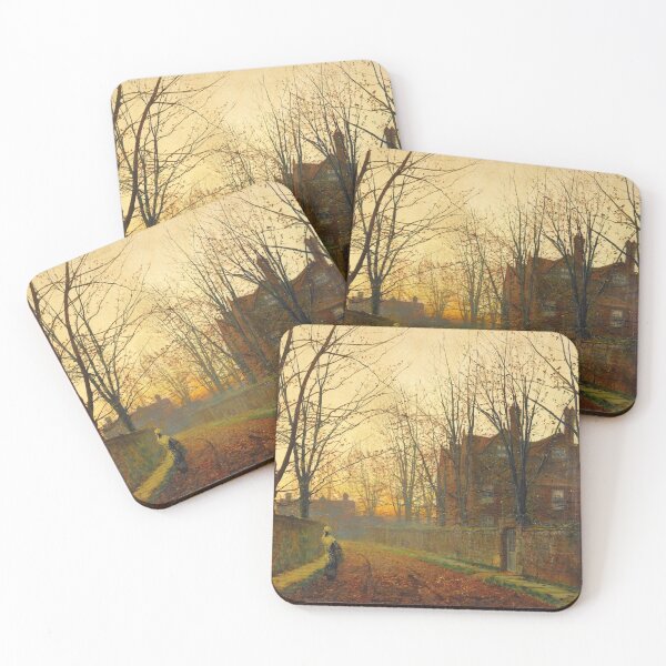 Item preview, John Atkinson Grimshaw - Late October designed and sold by ArtExpression.