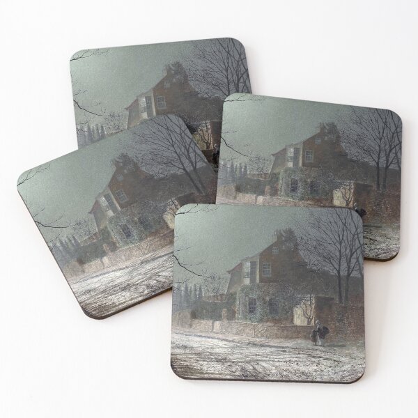 Item preview, John Atkinson Grimshaw - Yew Court, Scalby, Near Scarborough designed and sold by ArtExpression.