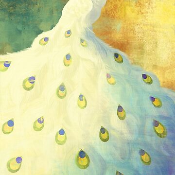 Artwork thumbnail, White Peacock by beesants