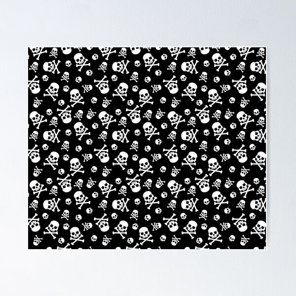 Item preview, Skull And Crossbones Pattern designed and sold by alwinred.