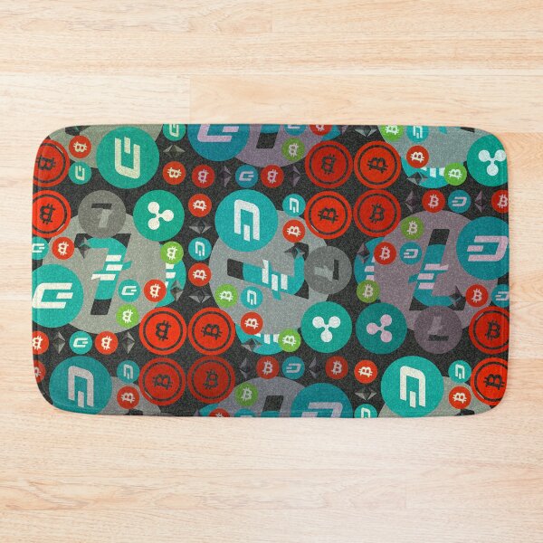 Item preview, Сryptocurrencies funny pattern designed and sold by ivanoel.