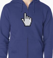 Cursor Zipped Hoodie