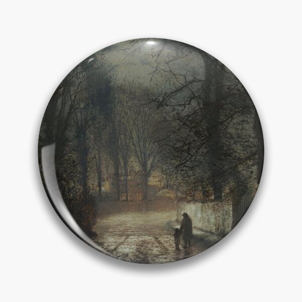 Item preview, John Atkinson Grimshaw - A moonlit Lane designed and sold by ArtExpression.