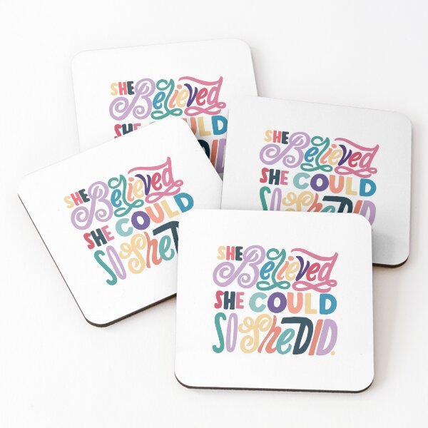 Item preview, She Believed She Could So She Did designed and sold by Kelseys103.