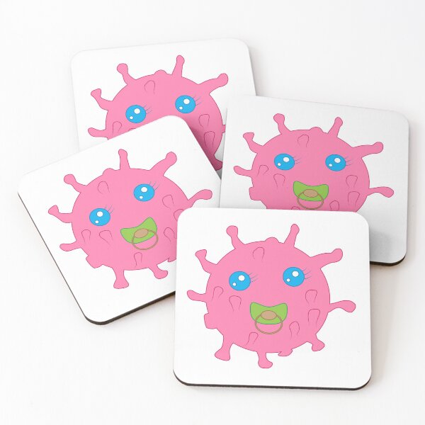 Item preview, Corona virus, kawaii style (SARS-CoV-2) designed and sold by molekuul.