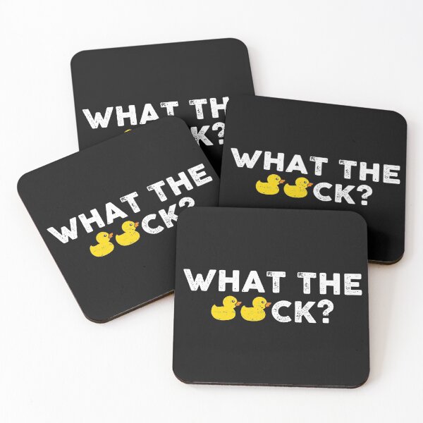 Item preview, What The Duck WTF Funny Rubber Duck Pun Humor  designed and sold by alenaz.