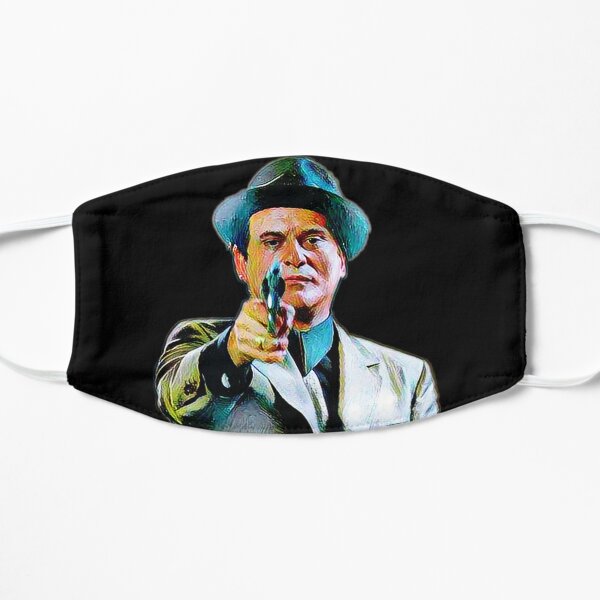 Joe Pesci mafia gangster movie Goodfellas painting Flat Mask