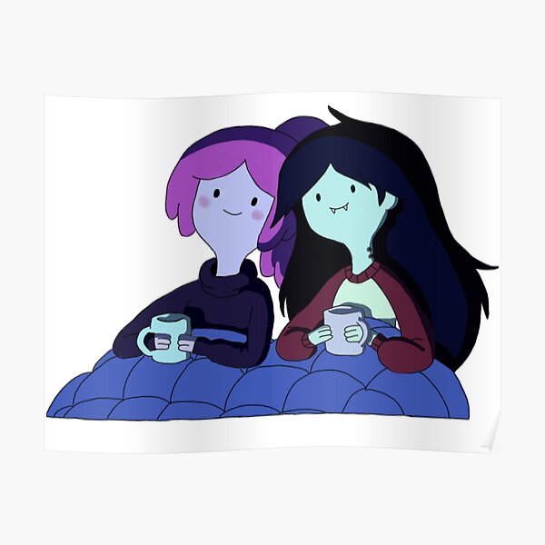 Princess Bubblegum and Marceline Poster