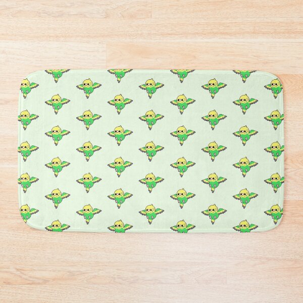 Item preview, Flying Budgie - Green designed and sold by blirbos.