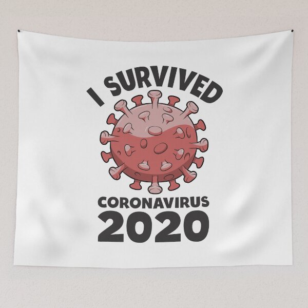 Item preview, I Survivied Coronavirus 2020 designed and sold by BornDesign.