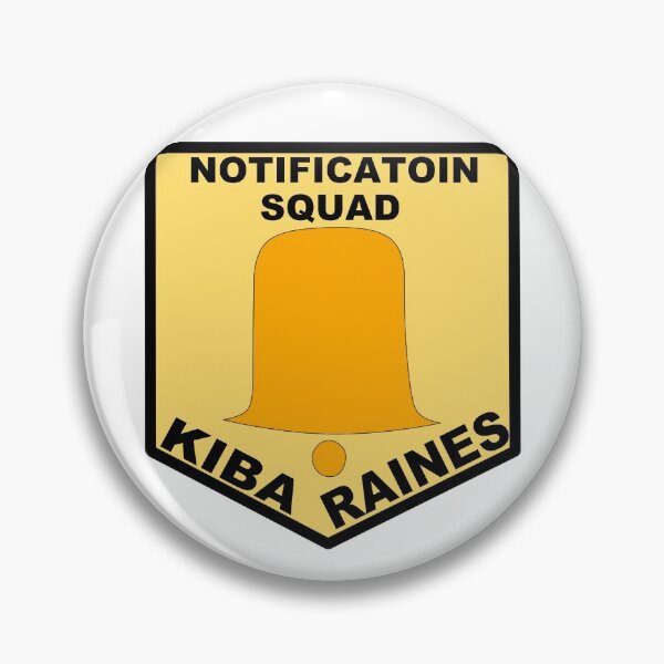 Item preview, KR ASMR Notification Squad Badge designed and sold by Kiba-Raines98.