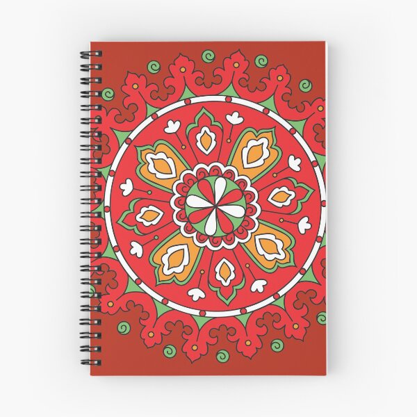 Item preview, Red Floral Mandala designed and sold by tpixx.