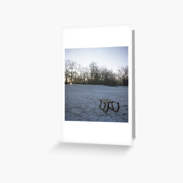 sleigh Greeting Card
