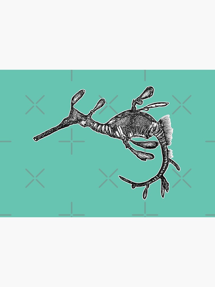 Pee-Jay the Baby Weedy Sea Dragon by Wildcard-Sue