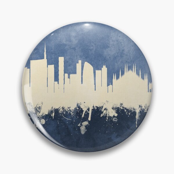 Item preview, Milan Italy Skyline designed and sold by ArtPrints.