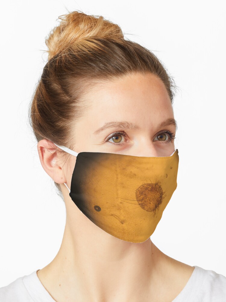 Seven Year Itch Mite Sarcoptes Scabiei Mask By Molekuul Redbubble