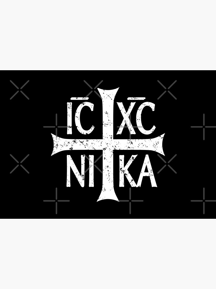 Christogram IC XC NIKA Jesus Christ is winner by Beltschazar