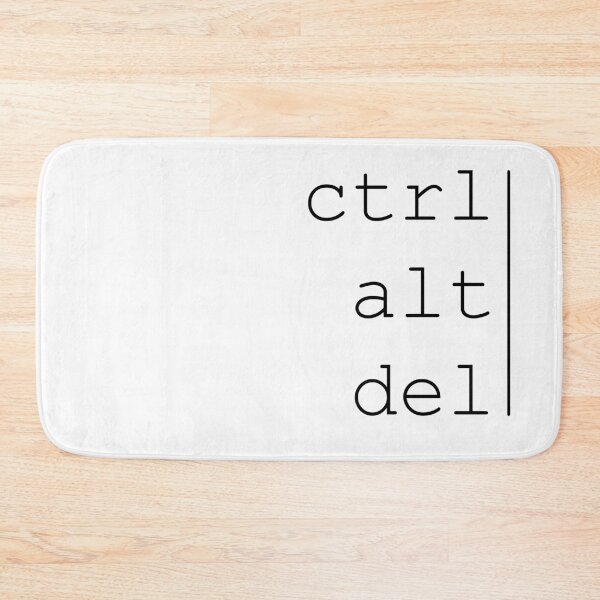 Item preview, Ctrl Alt Del text designed and sold by Anteia.