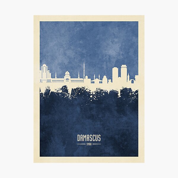 Item preview, Damascus Syria Skyline designed and sold by MICHAEL TOMPSETT.