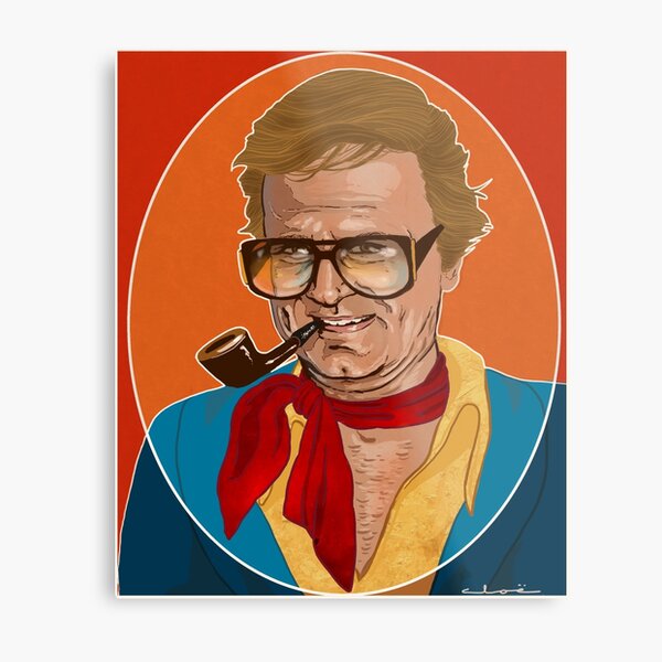 “Charles Nelson Reilly " Metal Print for Sale by ObviouslyCloe | Redbubble