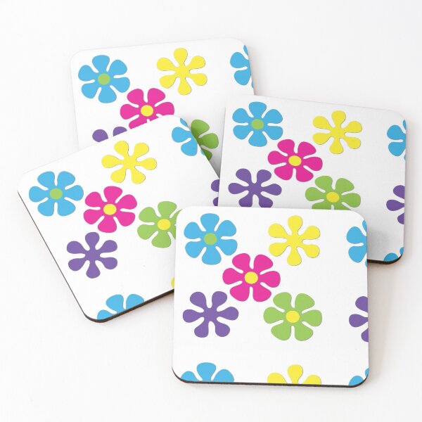 Item preview, Colour flower shapes  designed and sold by SockSandwich.